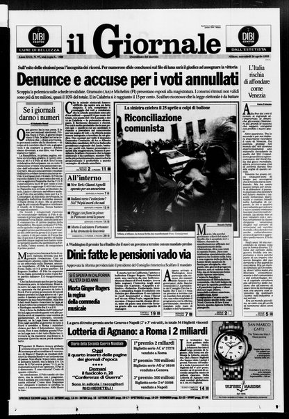 Il giornale : quotidiano del mattino